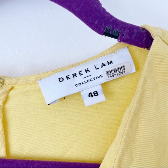 Derek Lam Collective Rent the Runway Twist Front Dress Sz 12 - Picture 8 of 8